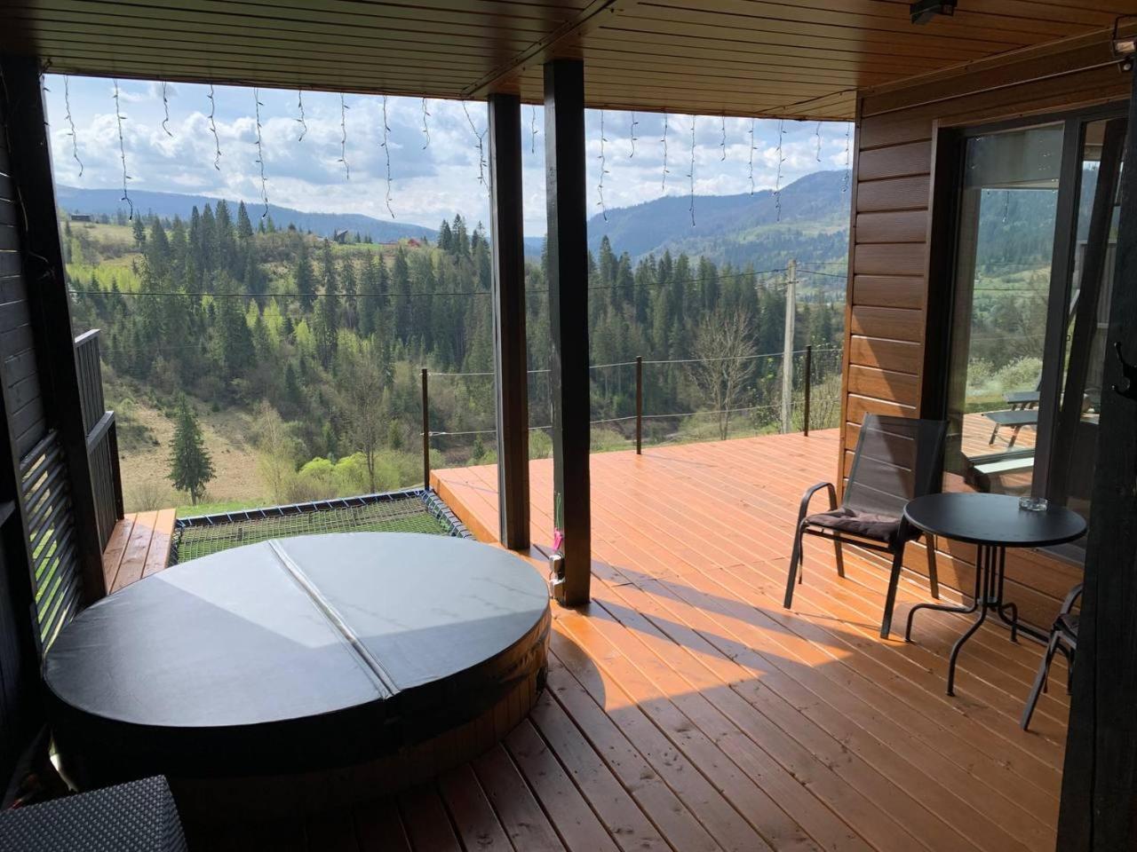 Ecottage Котедж Для Двох У Горах Із Чаном-Джакузі Slavske Exteriör bild